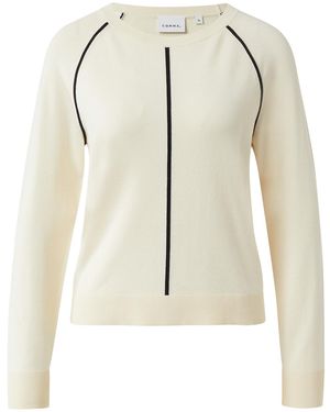 Comma, Pullover - Weiß