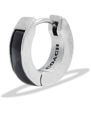COACH Ohrringe Huggie - Mettallic