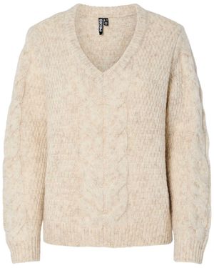 Pieces Pullover Pcnina - Natur