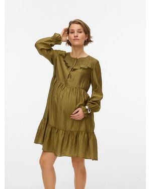 Mama.licious Kleid Mlramy - Grün