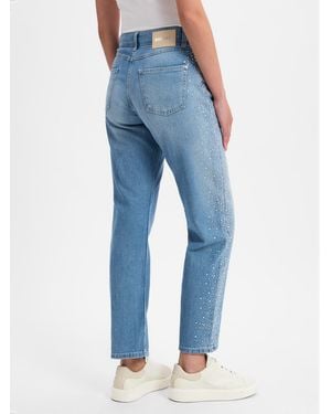 M·a·c Jeans 'Sparkle' - Blau