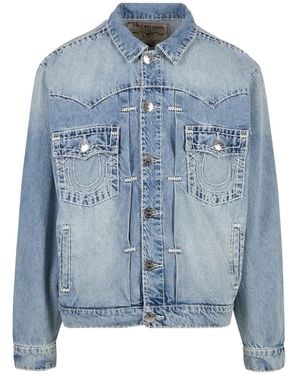 TRUE RELIGION Jacke Super T - Blau