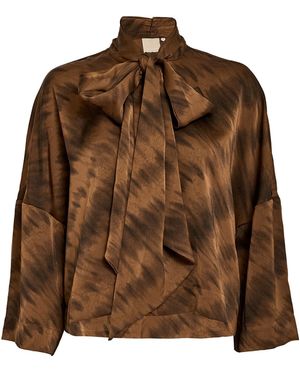 Peppercorn Bluse Samira - Braun
