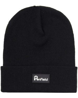 Penfield Mütze Bear Reverse Badge Be - Schwarz