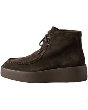 Calvin Klein Schnürstiefelette - Braun