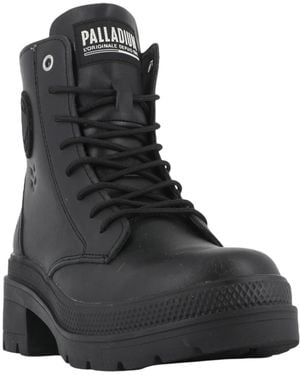 Palladium Schnürstiefelette Pallarise Ranger L - Schwarz