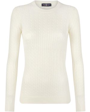 Jimmy Sanders Pullover - Weiß