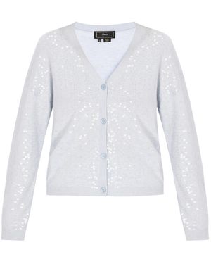 faina Strickjacke - Weiß