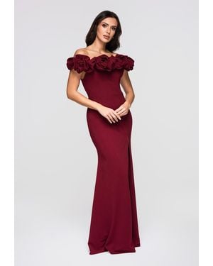 Ombre Abendkleid - Rot
