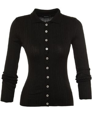 Trendyol Strickjacke - Schwarz