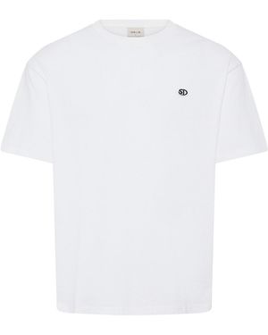 Solid T-Shirt Sdvarron - Weiß