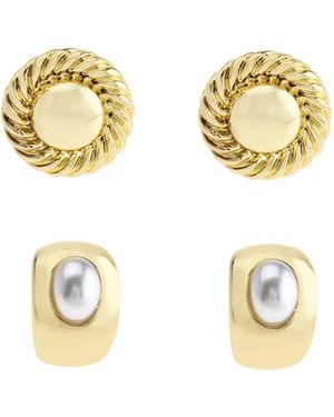 Steve Madden Ohrring-Set - Mettallic