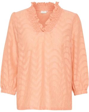 Kaffe Bluse Victoria - Orange