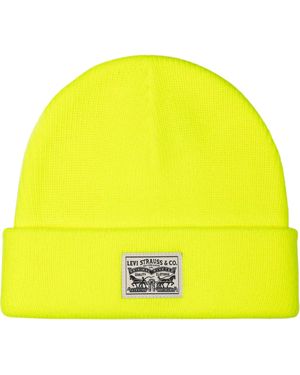 Levi's Levi'® WOMEN'S BACKPATCH BEANIE - Gelb