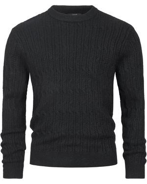JEFF Pullover Jfmicah - Schwarz