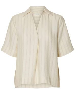 SELECTED Bluse - Weiß