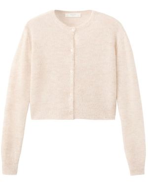 Mango Strickjacke May - Natur