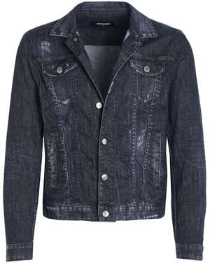 Ds2 Übergangsjacke Dsquared2 Jacke Dan Grau - Blau