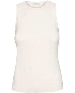 GreenBomb Ärmelloses Shirt Few Basic - Weiß