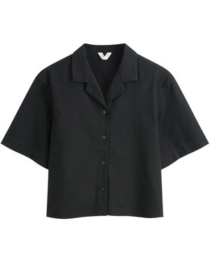 Mela Bluse Tavleen - Schwarz