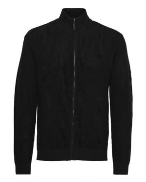 INDICODE Strickjacke Revil - Schwarz