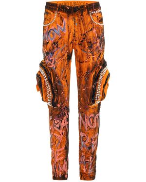Cipo & Baxx Jeanshose Cd634 - Orange