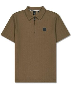 Le Temps Des Cerises Poloshirt Devi - Grün