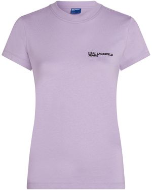 Karl Lagerfeld T-Shirt - Lila