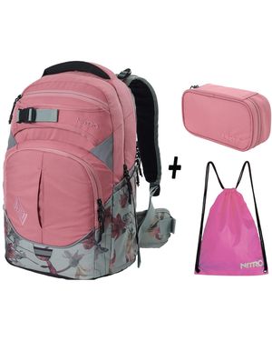 Nitro Rucksack Set Superhero - Pink