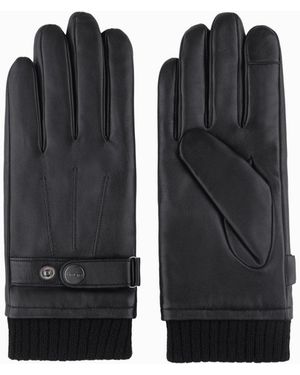 Ombre Fingerhandschuhe - Schwarz