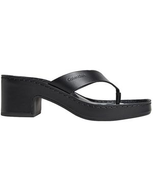 Calvin Klein Zehentrenner - Schwarz