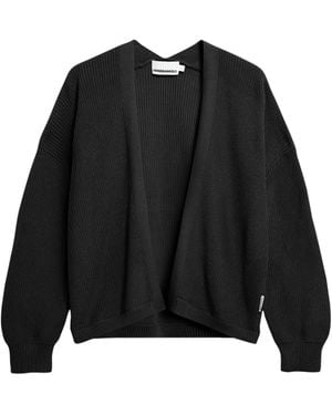 ARMEDANGELS Strickjacke 'Vildaanas' (Gots) - Schwarz