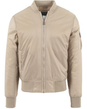 Urban Classics Herren Basic Bomber Jacket - Natur