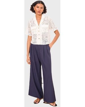 Lipsy Bluse - Blau