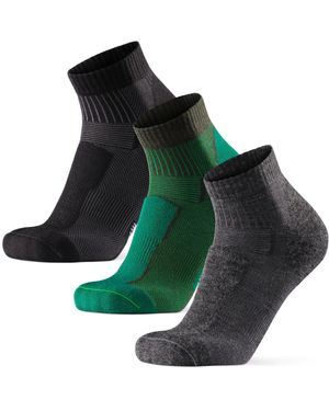Danish Endurance Wandersocken Merino Hiking Low - Grün