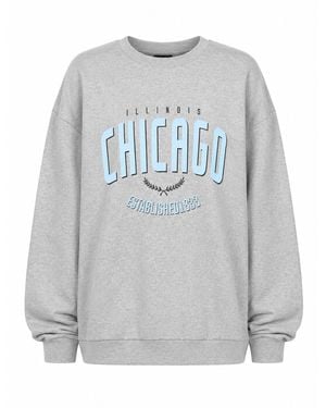 Worldclassca Oversizepullover Chicago - Grau
