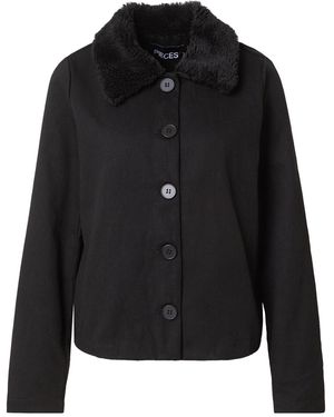 Pieces Jacke 'Pcjackie' - Schwarz