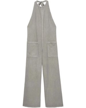 Pull&Bear Jumpsuit - Grau