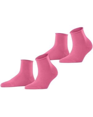 Esprit Socken Basic Pure 2-Pack - Pink