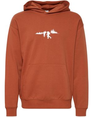 Solid Sweatshirt Halmus - Orange