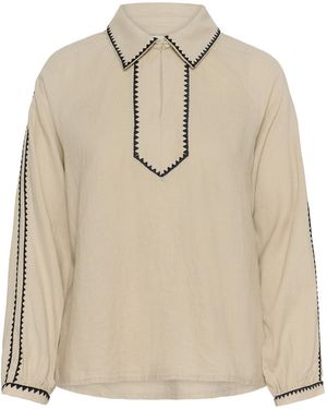 Part Two Bluse Aimy - Natur