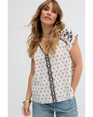 Raffya Bluse Amira - Weiß