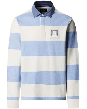 Hackett Poloshirt Heritage - Blau
