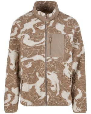 Urban Classics Fleecejacke - Braun