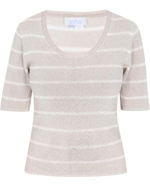 usha BLUE LABEL Pullover - Weiß
