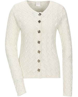Madeleine Strickjacke - Weiß