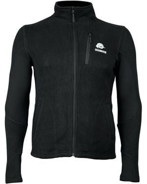 GUGGEN Mountain Funktionsfleecejacke Fusion Fleecejacke Mml01Vd Wanderjacke - Schwarz
