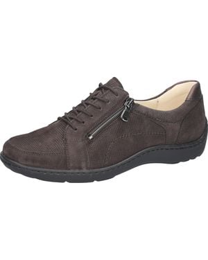 Waldläufer Schnürschuh - Schwarz