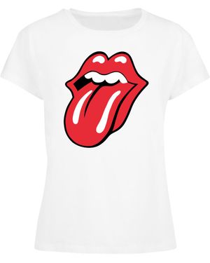 F4NT4STIC Shirt 'The Rolling Stones' - Rot