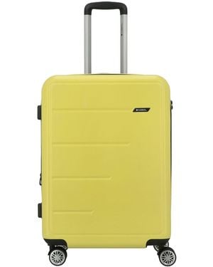 Gabol Future Plus 4 Rollen Trolley 66 Cm Mit Dehnfalte - Gelb